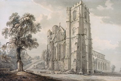 Llandaff Cathedral by Paul Sandby